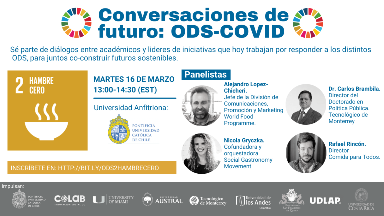 Ciclo de conversaciones ODS-COVID