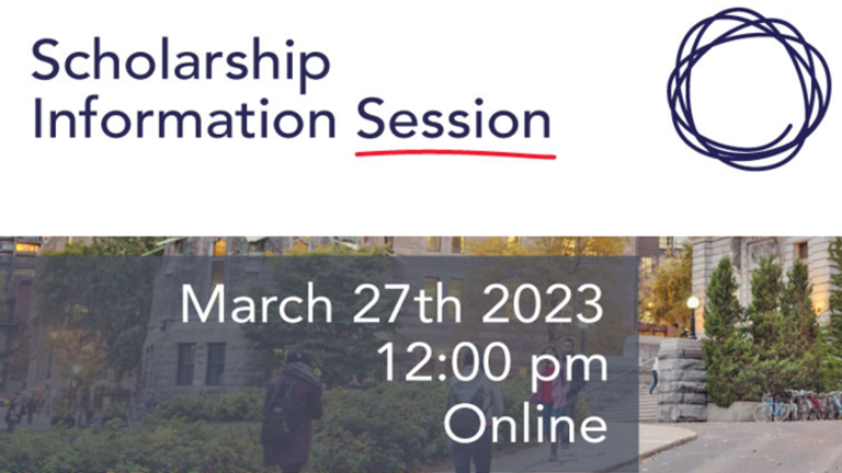 Canada’s first comprehensive, leadership-based scholarships for master’s and professional studies